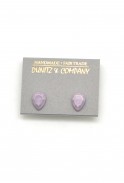 Pear Shape Ceramic Studs